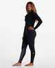 BILLABONG LADIES 4/3 FURNACE COMP CHESTZIP STEAMER - MIDNIGHT TRAILS