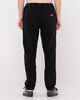 RUSTY MENS MID BOY STRAIGHT FIT ELASTIC WAIST PANT - BLACK