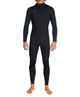 O'NEILL MENS HYPER FIRE 4/3 BACKZIP STEAMER - BLACK 