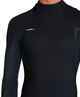 O'NEILL MENS HYPER FIRE 4/3 BACKZIP STEAMER - BLACK 