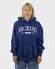 DICKIES LADIES GALVESTON SLOUCH HOODY - ROYAL BLUE ACID WASH