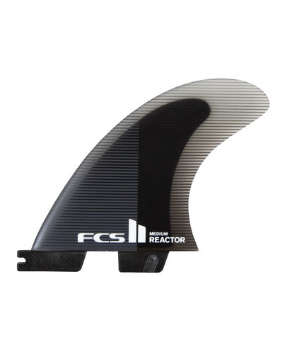 FCS II REACTOR PERFORMANCE CORE TRI FIN SET - CHARCOAL / BLACK