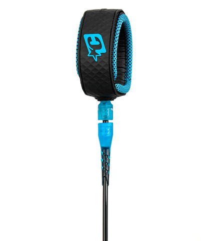 CREATURES PRO 6FT LEASH - BLACK CYAN 