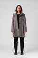 RPM LADIES MILFORD OVERCOAT - GREY MARLE