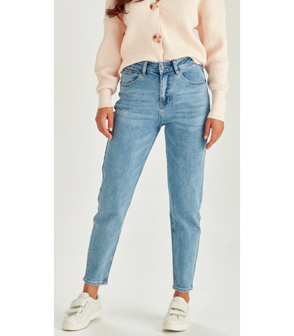 JUNF FOOD JEANS - CONNIE - BLUE