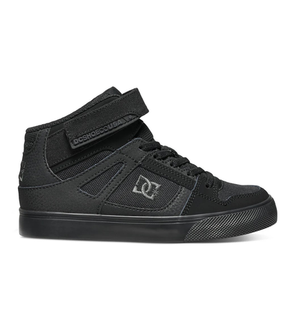 DC BOYS PURE HIGH-TOP EV SHOE - BLACK / BLACK