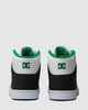 DC MANTECA 4 HI SHOE -  BLACK / WHITE / GREEN