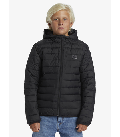 QUIKSILVER BOYS SCALY JACKET - BLACK