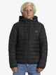 QUIKSILVER BOYS SCALY JACKET - BLACK