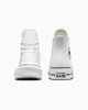 CONVERSE CHUCK TAYLOR LIFT - LEATHER HI WHITE