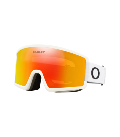 OAKLEY TARGET LINE - L - GOGGLE - MATTE WHITE / FIRE IRIDIUM