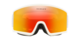 OAKLEY TARGET LINE - L - GOGGLE - MATTE WHITE / FIRE IRIDIUM