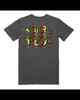 NGARU TOA OLD RASTA TEE - GREY