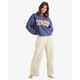 BILLABONG LADIES TIKI VIBES KENDALL CREW - BLUE SURF