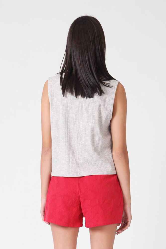 RPM LADIES RIBBED TANK - GREY MARLE - Womens-Top : Sequence Surf Shop ...