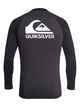 QUIKSILVER MENS ON TOUR L/S RASHSHIRT -  TARMAC