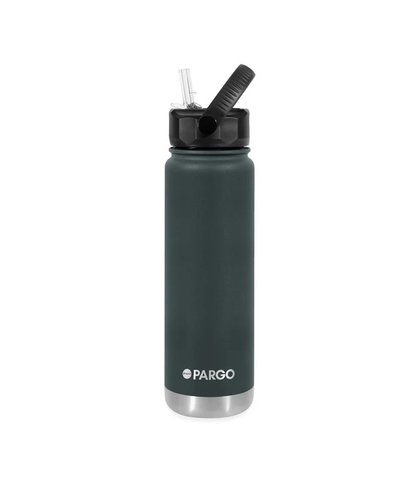 PARGO 750ML INSULATED SPORTS BOTTLE - BBQ CHARCOAL