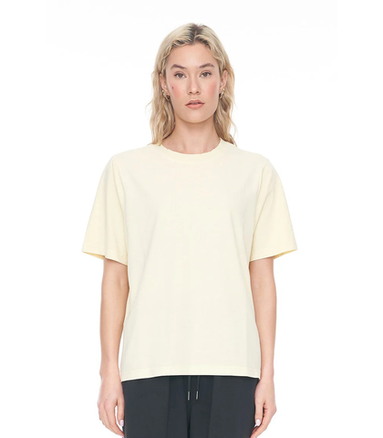 HUFFER LADIES FREE TEE - LEMON
