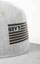 ILABB FLAG SNAPBACK CAP - GREY/BLACK