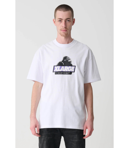 XLARGE SLANTED S/S TEE - WHITE