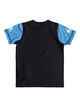 QUIKSILVER KIDS HEATS ON S/S RASHSHIRT - MALIBU BLUE