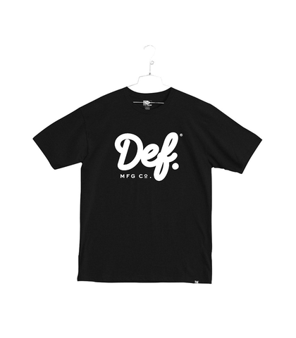 DEF SIGNATURE TEE - BLACK