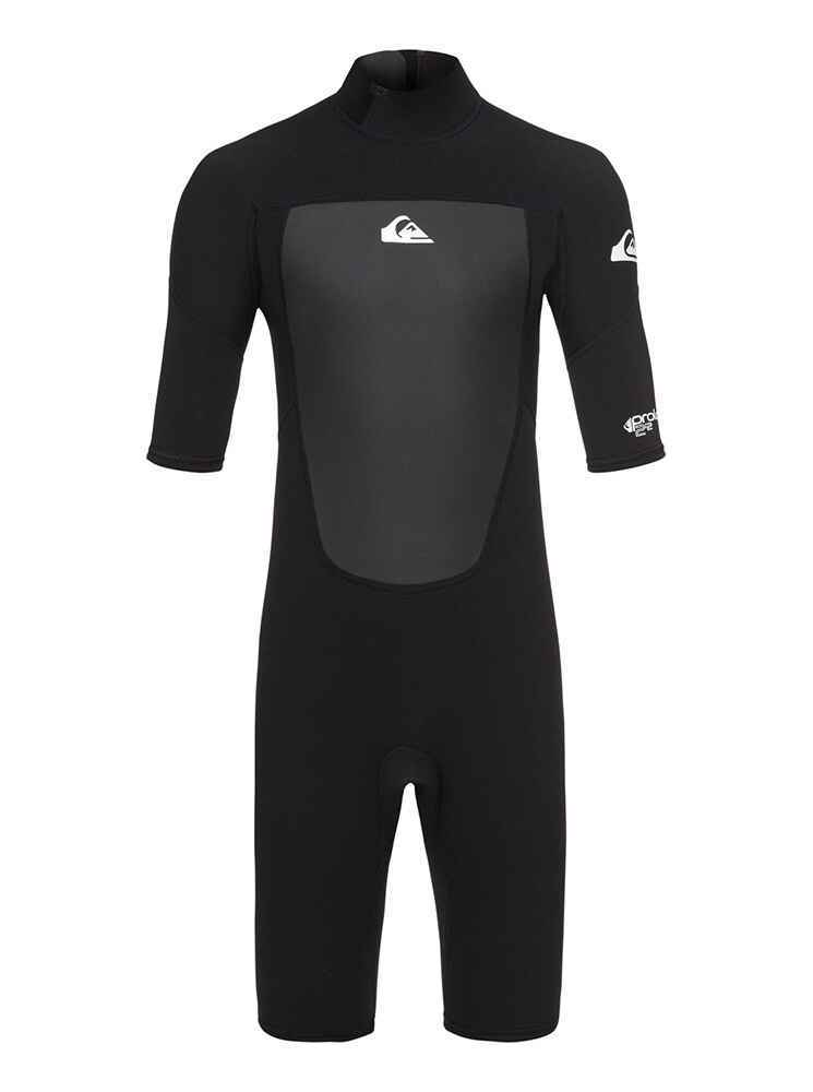 QUIKSILVER BOYS 2MM PROLOGUE BACKZIP SPRINGSUIT BLACK SurfBoys