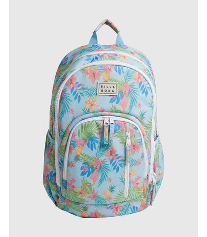 BILLABONG LADIES IN DA JUNGLE ROADIE JR BACKPACK - BLUE GLOW