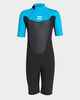 BILLABONG BOYS 2MM ABSOLUTE BACKZIP SPRINGSUIT - BLUE MAGNOLIA