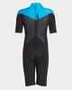 BILLABONG BOYS 2MM ABSOLUTE BACKZIP SPRINGSUIT - BLUE MAGNOLIA
