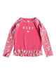 ROXY KIDS BALI DANCE L/S PRINTED RASHSHIRT - HONEY SUCKLE