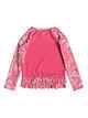 ROXY KIDS BALI DANCE L/S PRINTED RASHSHIRT - HONEY SUCKLE