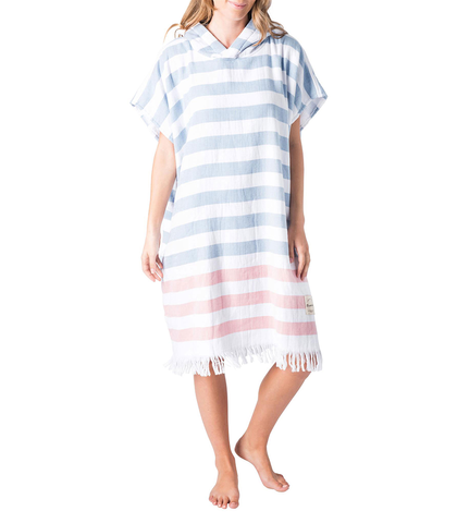RIPCURL LADIES SURF STRIPE HOODED TOWEL