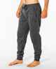 RIPCURL MENS ANTI SERIES DEPARTED TRACKPANT - CHARCOAL MARLE