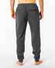 RIPCURL MENS ANTI SERIES DEPARTED TRACKPANT - CHARCOAL MARLE