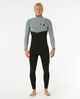 RIPCURL MENS 4/3 E BOMB ZIPLESS STEAMER - ICED GREY