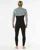 RIPCURL MENS 4/3 E BOMB ZIPLESS STEAMER - ICED GREY