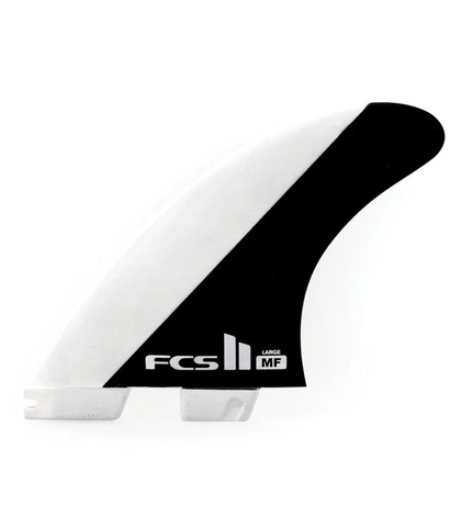 FCS II MF PERFORMANCE CORE TRI FIN SET - BLACK / WHITE