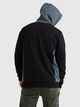 VOLCOM MENS SINGLE STONE LINED HOODY - DARK SLATE