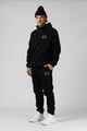 RPM MENS WAVY HOOD - BLACK