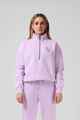 RPM LADIES 1/4 ZIP SWEATER - ORCHID