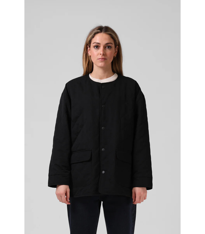RPM LADIES QUILTED JACKET - BLACK