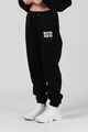 RPM LADIES BAGGY TRACKPANT - BLACK