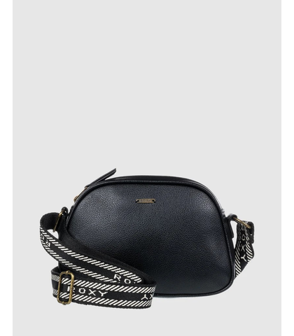 ROXY LADY LIVELY SHORE CROSSBODY BAG -  ANTHRACITE 