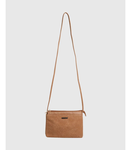 BILLABONG LADIES BANDANA FESTIVAL PURSE - LIGHT TAN 