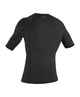 O'NEILL MENS THERMO X S/S RASHSHIRT - BLACK