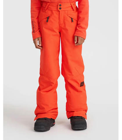 O'NEILL BOYS HAMMER SNOW PANTS - PAPRIKA FLAME
