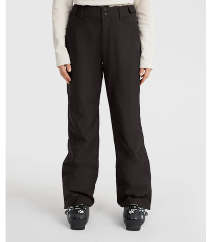 O'NEILL LADIES STAR MELANGE REGULAR FIT SNOW PANT - RAVEN