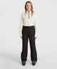 O'NEILL LADIES STAR MELANGE REGULAR FIT SNOW PANT - RAVEN