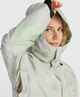 O'NEILL LADIES UTILITY HYBRID SNOW JACKET - GREEN DAY / CAMO